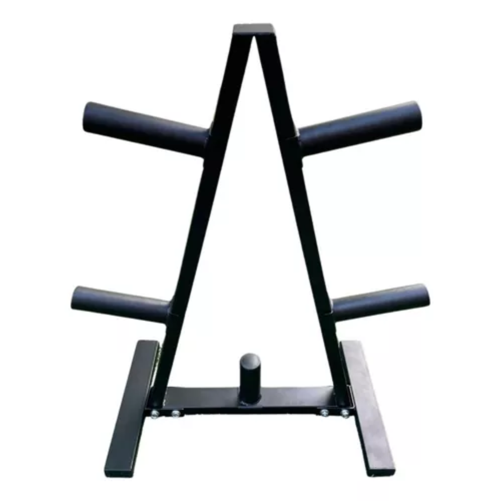 Rack triangular para discos olímpicos 