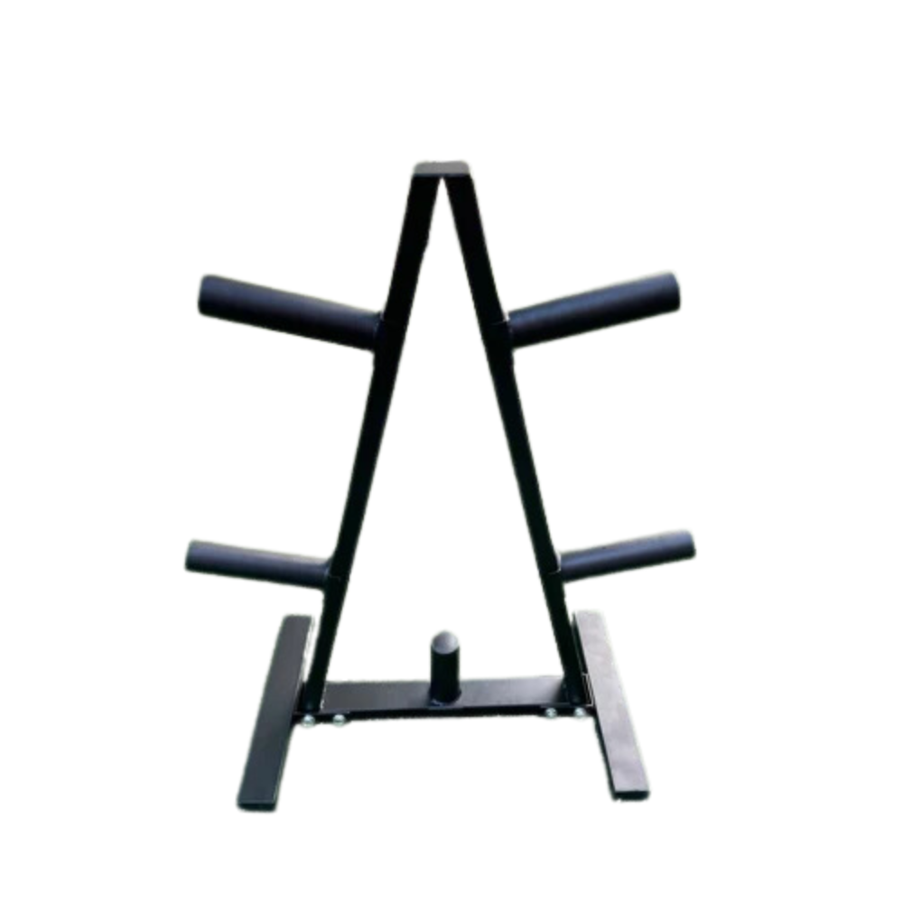 Rack triangular para discos olímpicos 