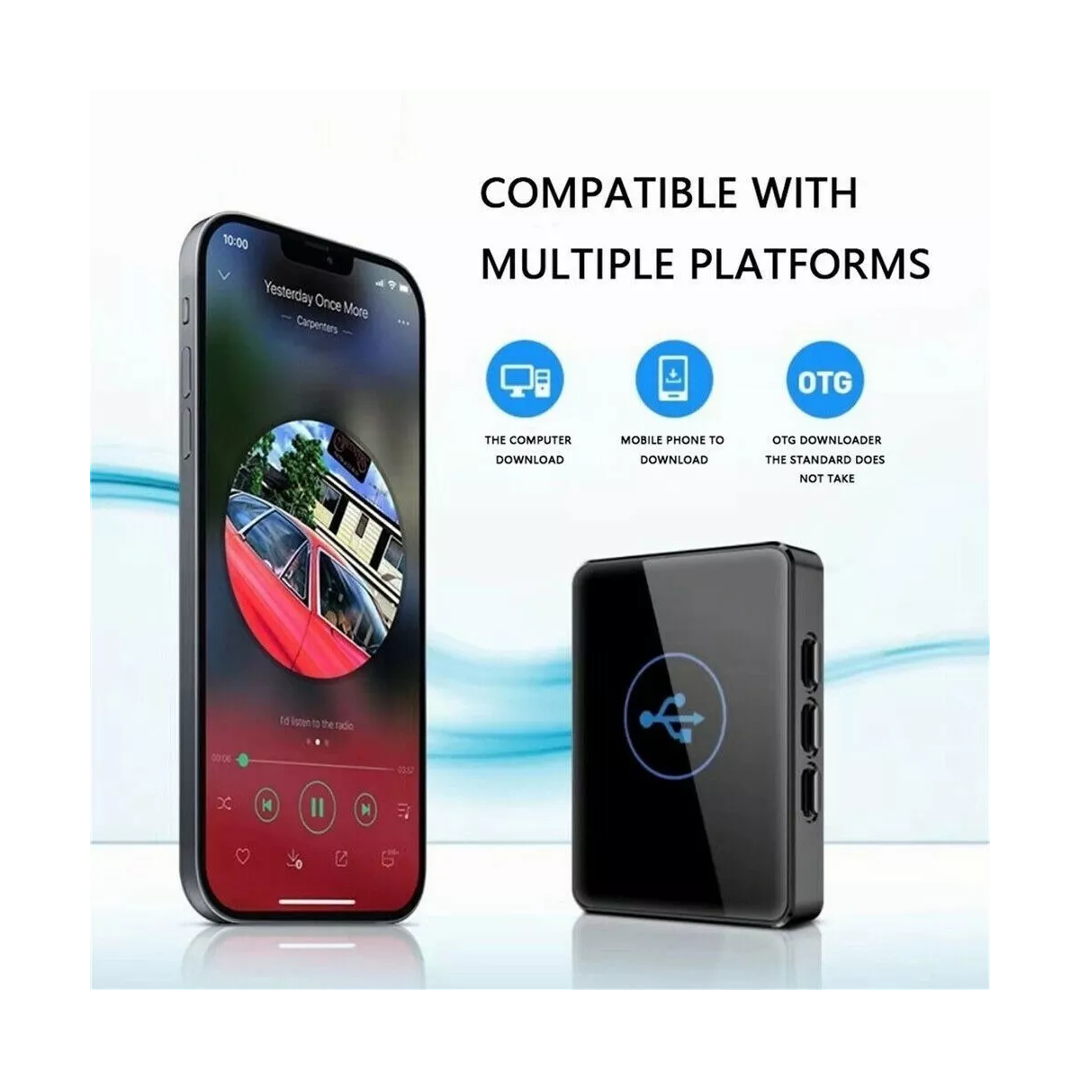 Reproductor Mp3 Bluetooth Mp4 Media Fm Radio Hifi Music Walk