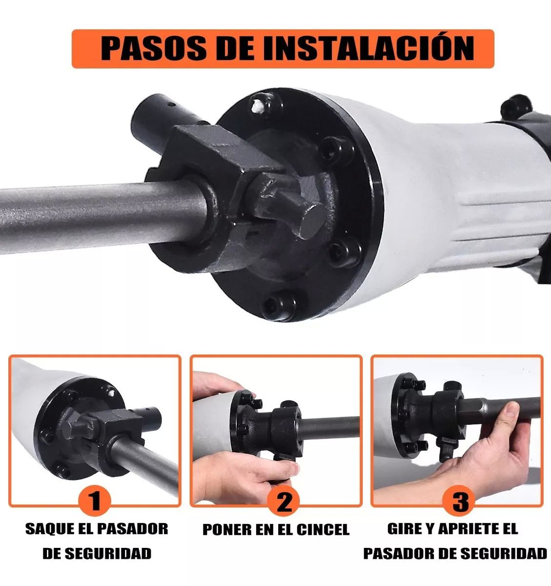 Martillo Demoledor Rompedor Herramientas 2000w Goxawee
