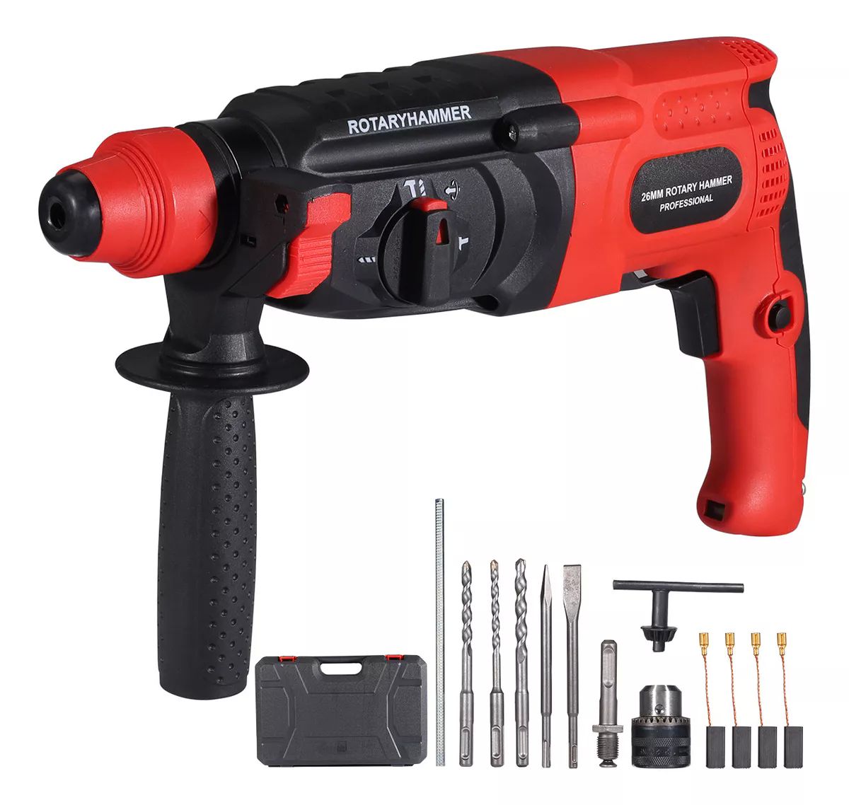 Rotomartillo Taladro Cincelador Multifuncional 800w 26mm