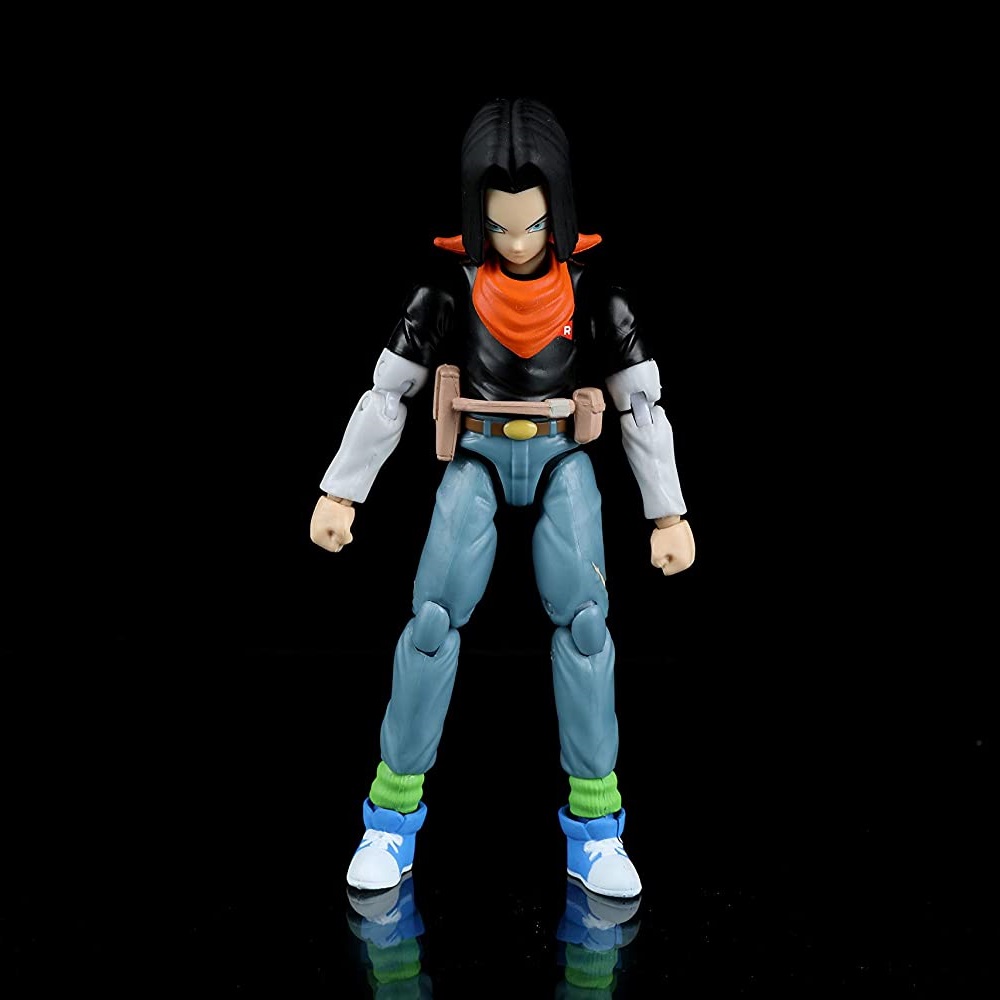 Androide 17 Dragon Stars  Poseable Figure Dragon Ball Z Dragon Ball Super