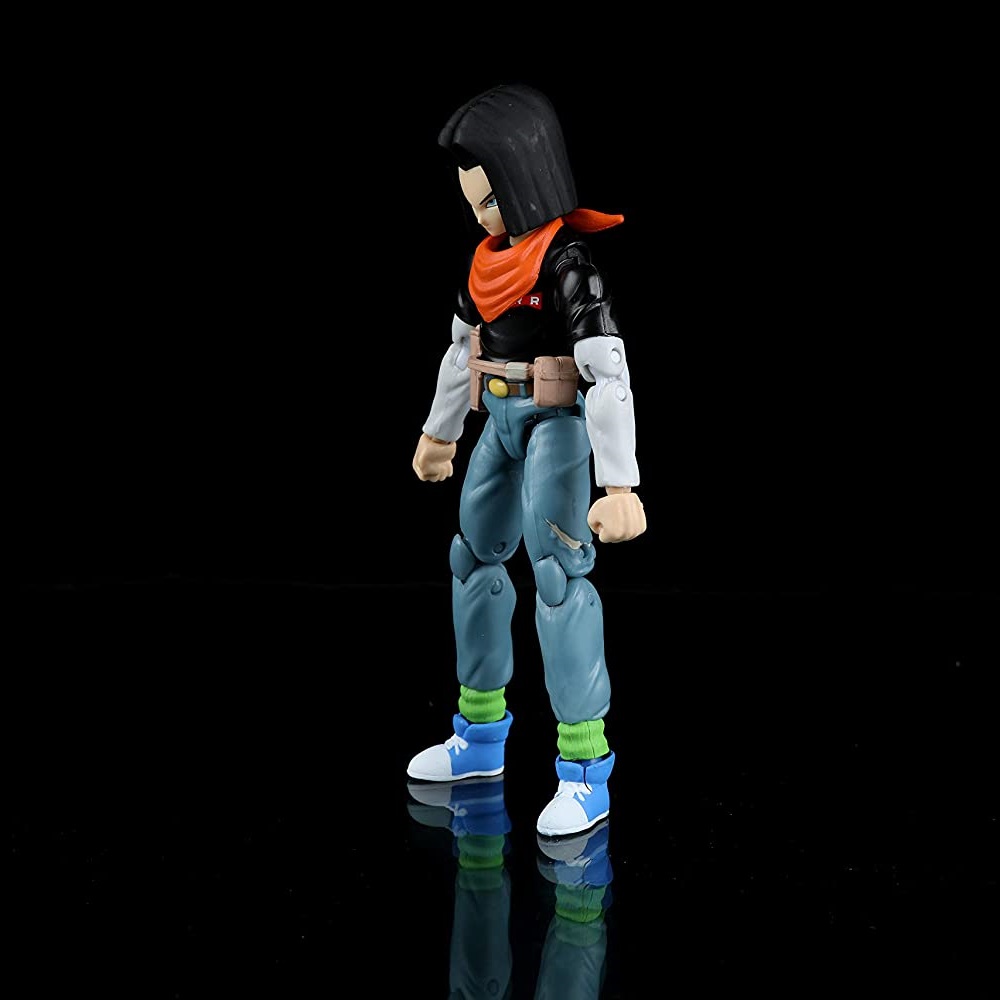 Androide 17 Dragon Stars  Poseable Figure Dragon Ball Z Dragon Ball Super