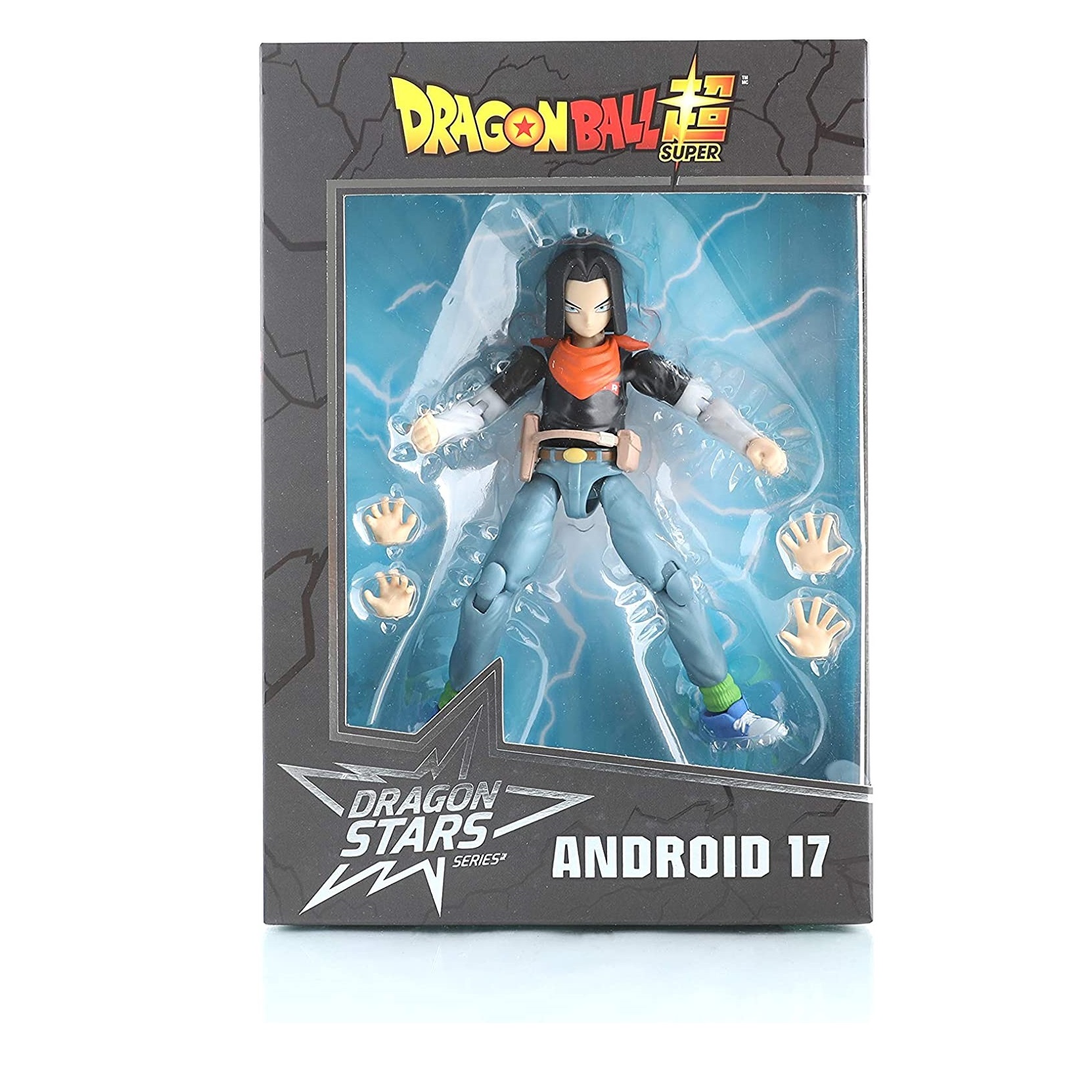 Androide 17 Dragon Stars  Poseable Figure Dragon Ball Z Dragon Ball Super