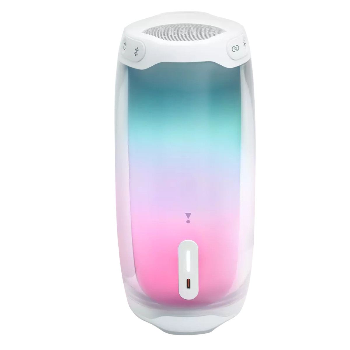 Bocina JBL Pulse 4 Bluetooth Sonido 360 Luces 12 Horas Blanco