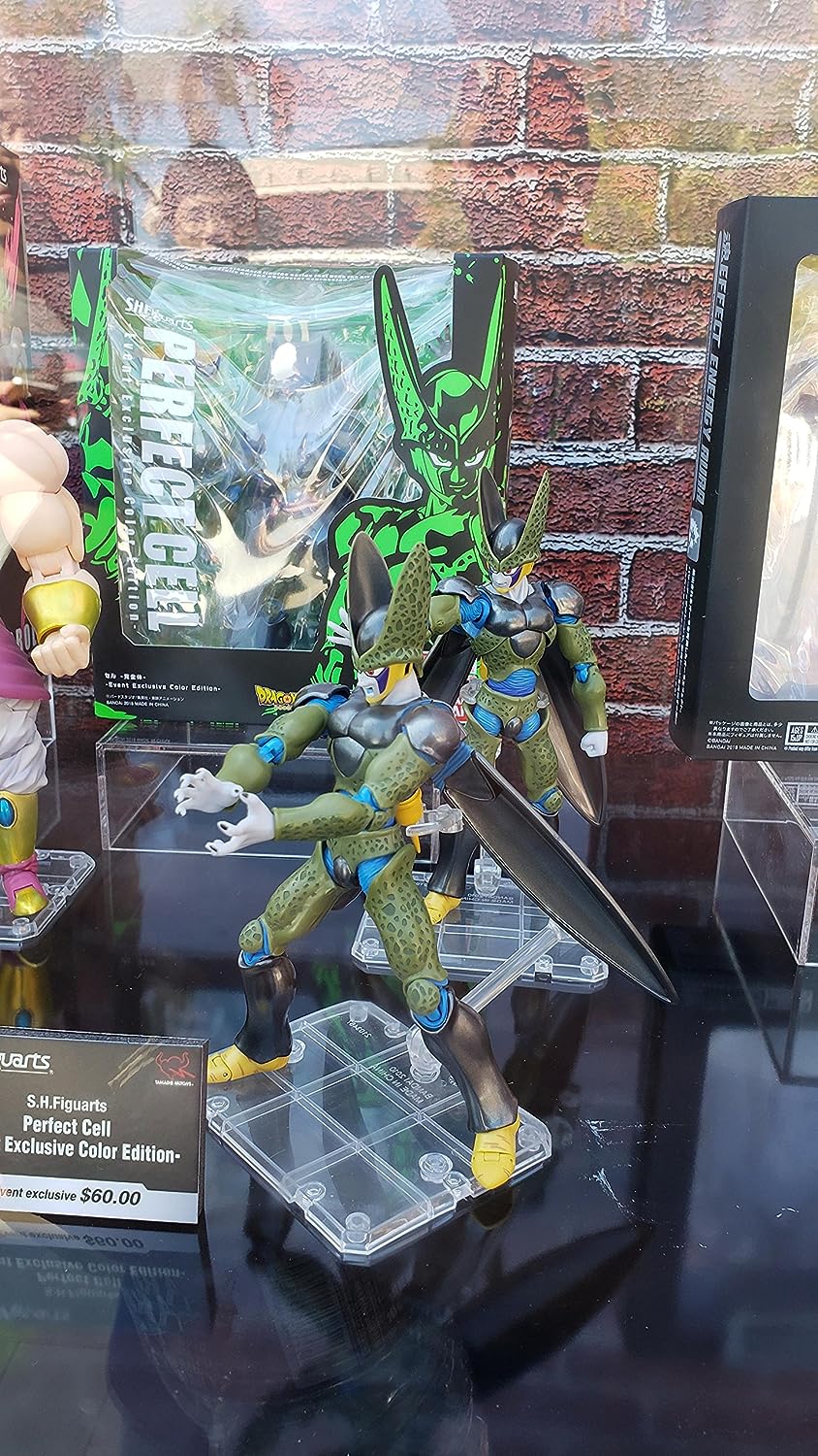 ORIGINAL PERFECT CELL S.H. FIGUARTS SDCC 2018 EXCLUSIVE COLOR EDITION Dragon ball Z