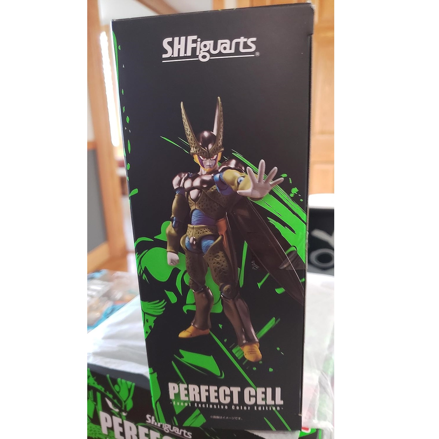 ORIGINAL PERFECT CELL S.H. FIGUARTS SDCC 2018 EXCLUSIVE COLOR EDITION Dragon ball Z