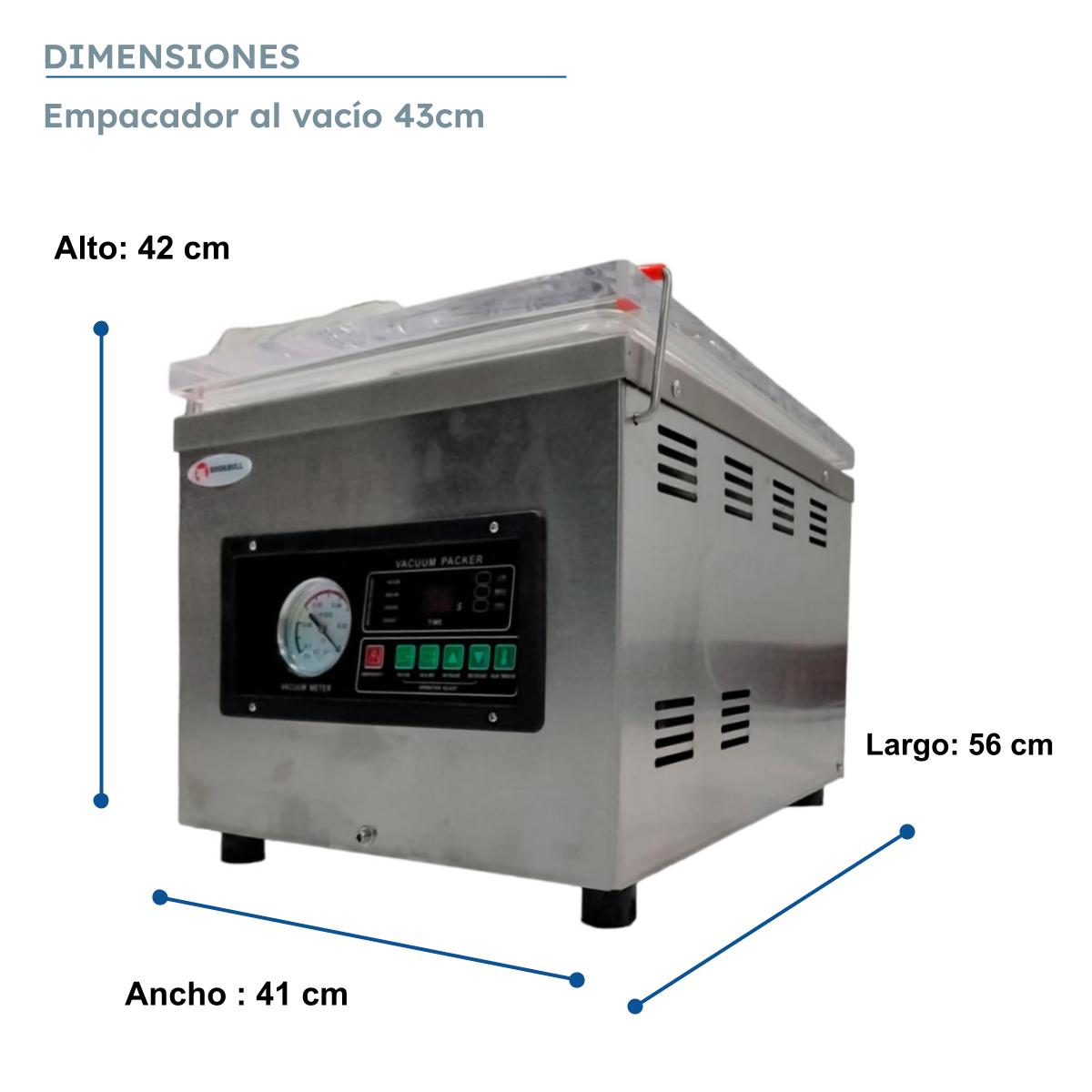 Maquina Empacadora Alto Vacio 260 Camara Selladora Shorbull