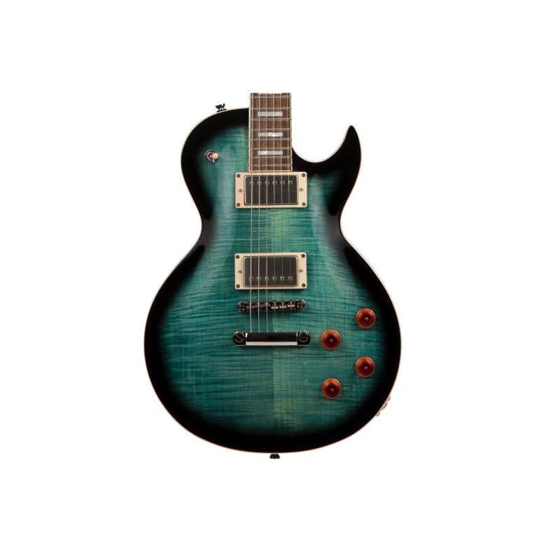 Guitarra Eléctrica Cort CR250 Azul Sombreado