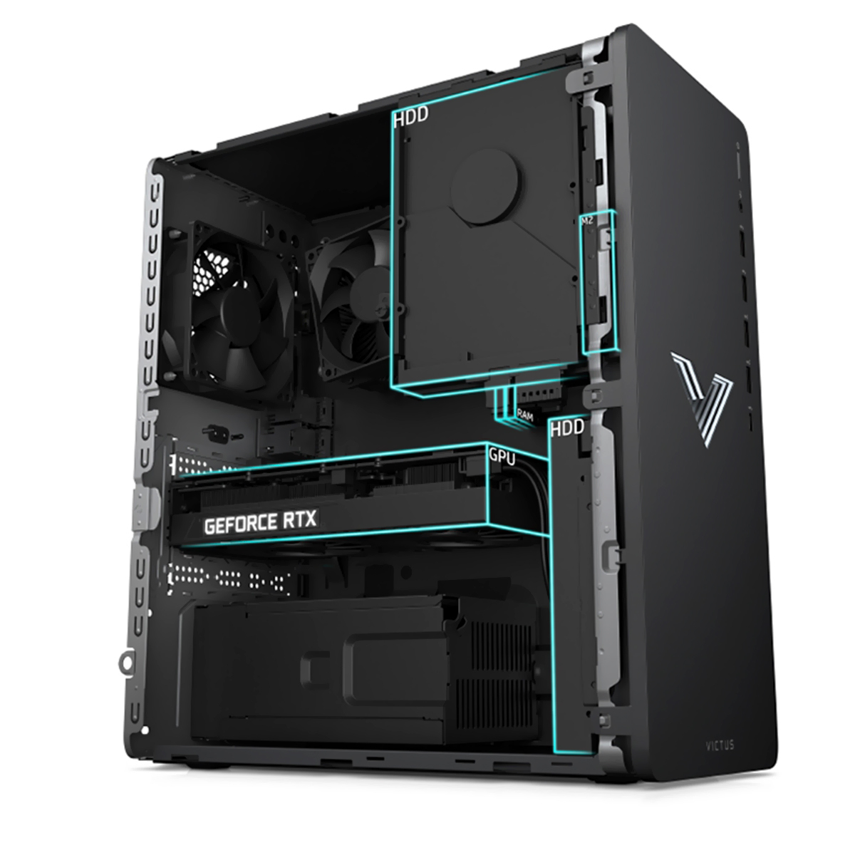 Victus by HP 15L Gaming Desktop PC (TG02-0009la) (Reacondicionado Grado A)