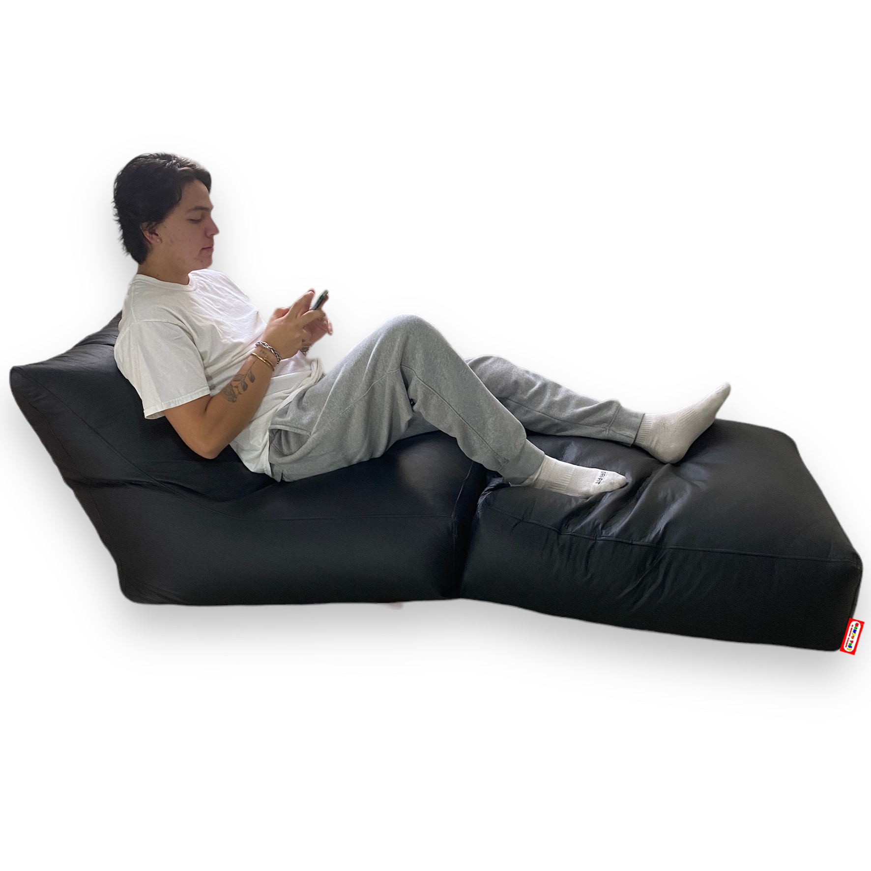 Sillón Puff Sándwich marca Mundo Puff .