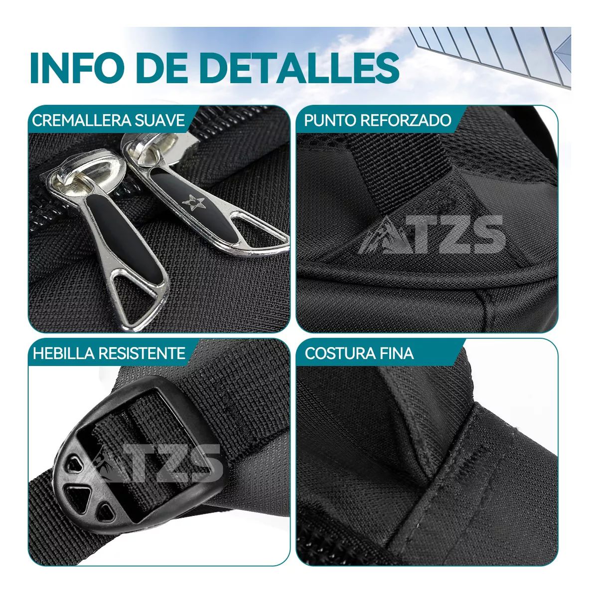 Mochila De Viaje Para Portátil Laptop Impemeable Resistente .