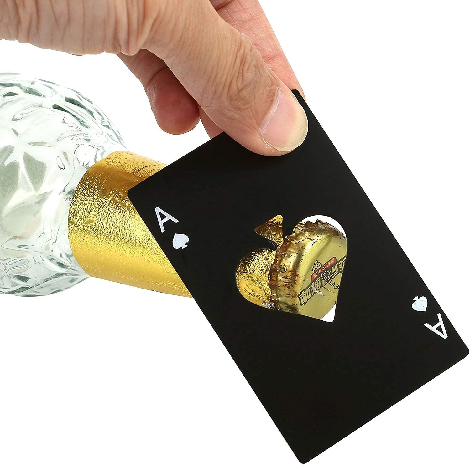 Destapador De Carta As / Naipe Poker 1PCS