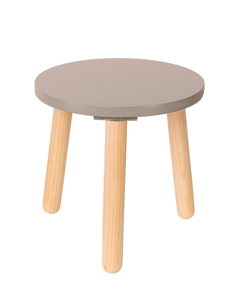 Banquito De Madera Para Niños | Arcoíris