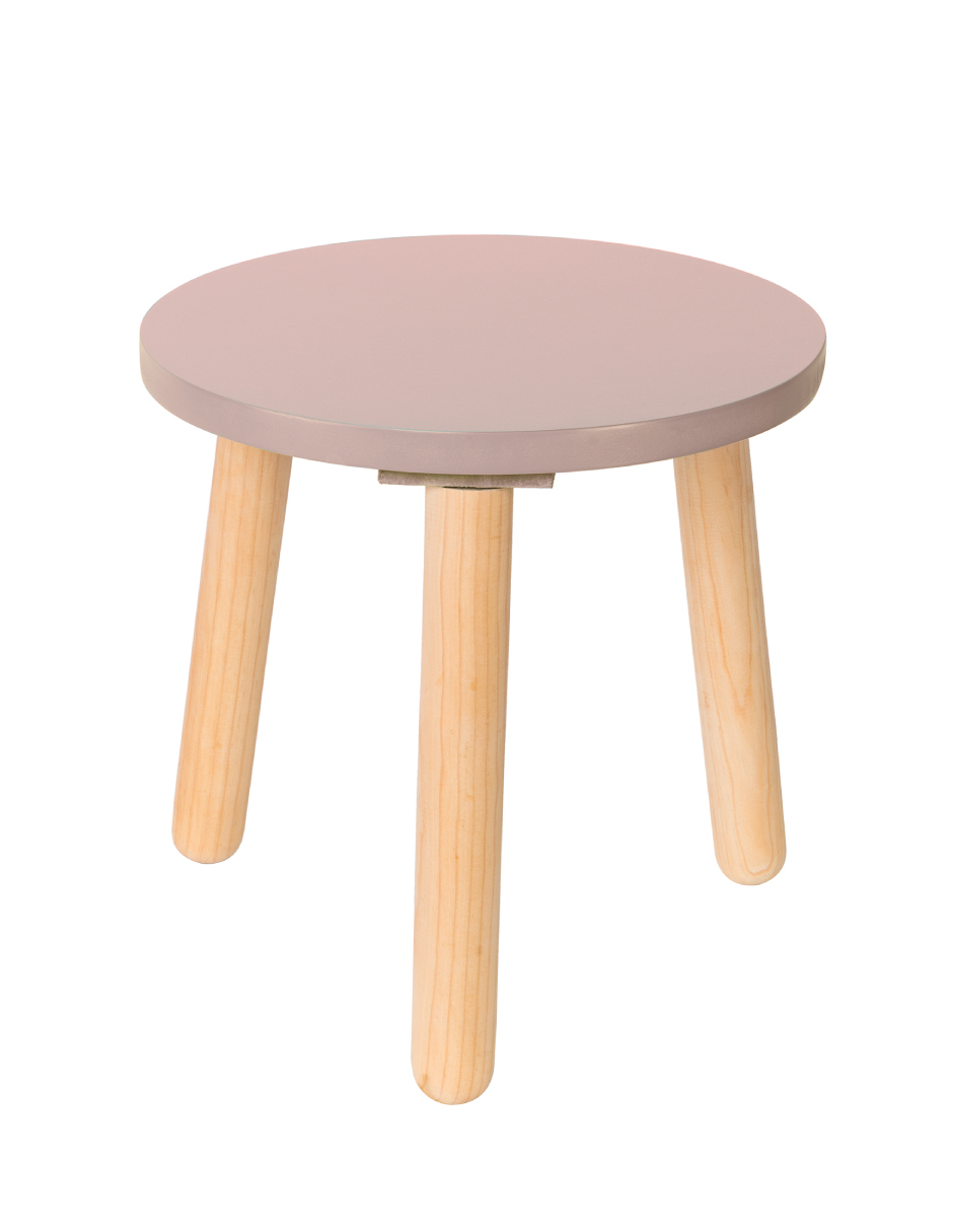 Banquito De Madera Para Niños | Arcoíris