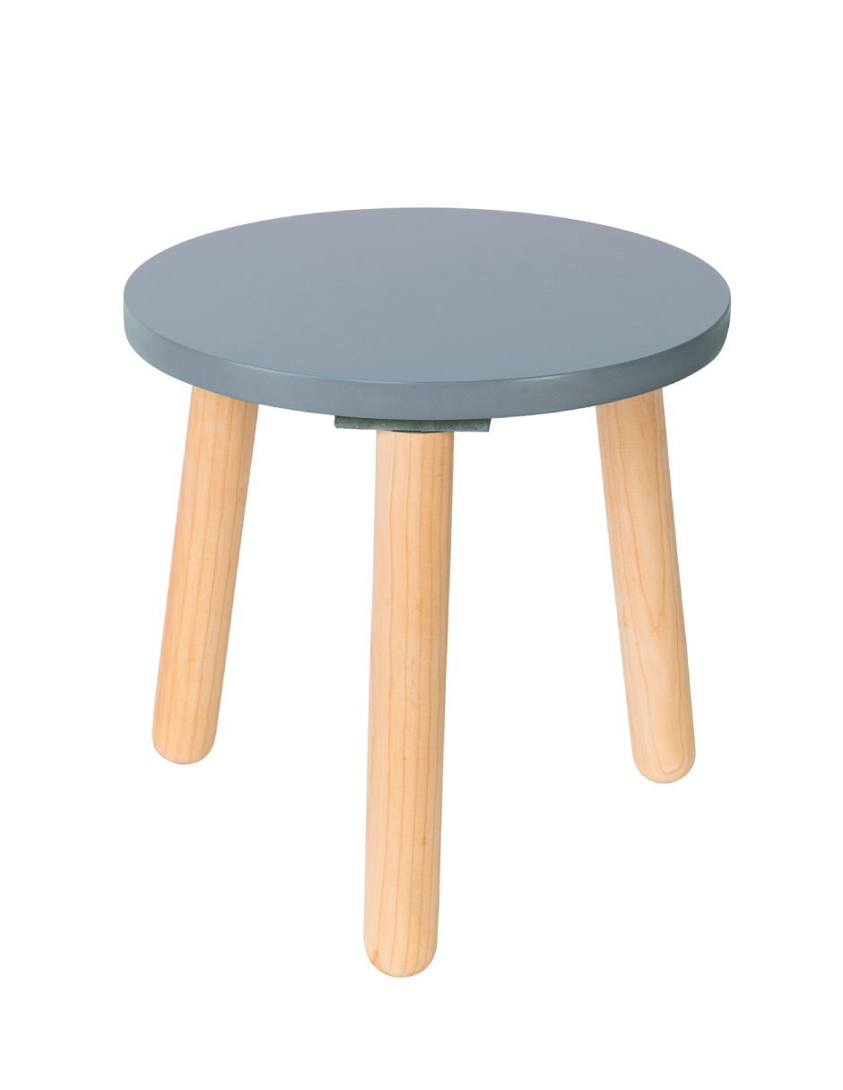 Banquito De Madera Para Niños | Arcoíris