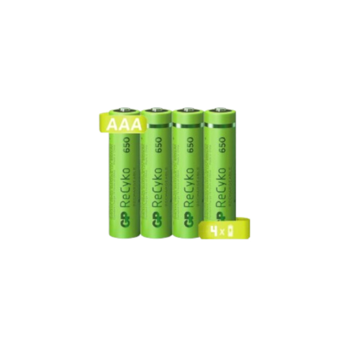 Kit 4 Pilas Baterías Recargables GP AA 2000mAh +4 AAA 650mAh