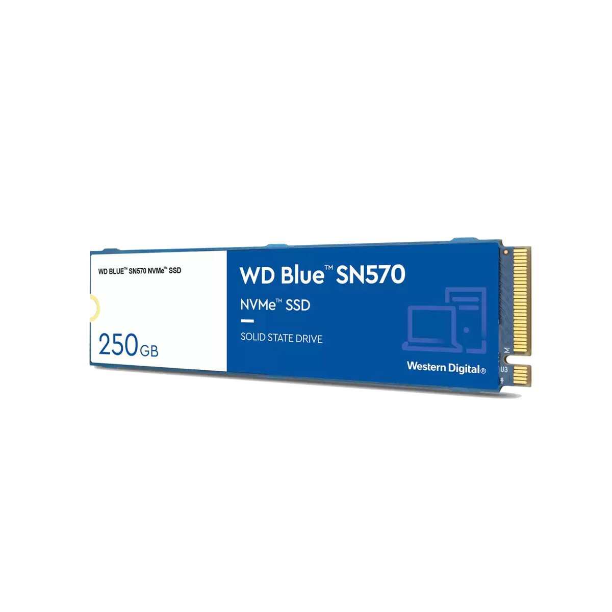 SSD Western Digital WD Blue SN570 NVMe, 250GB, PCI Express 3.0, M.2