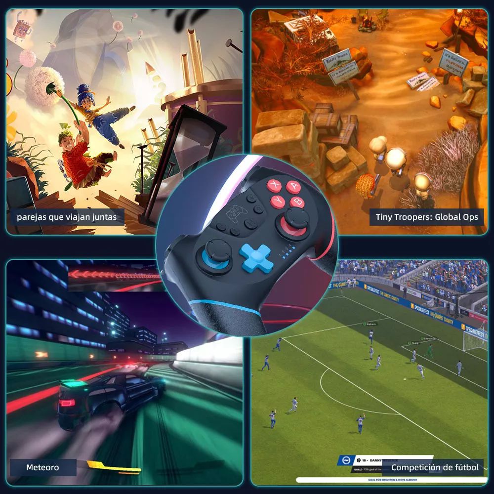 Control Inalámbrico Gamepad Para Nintendo Switch Y Pc