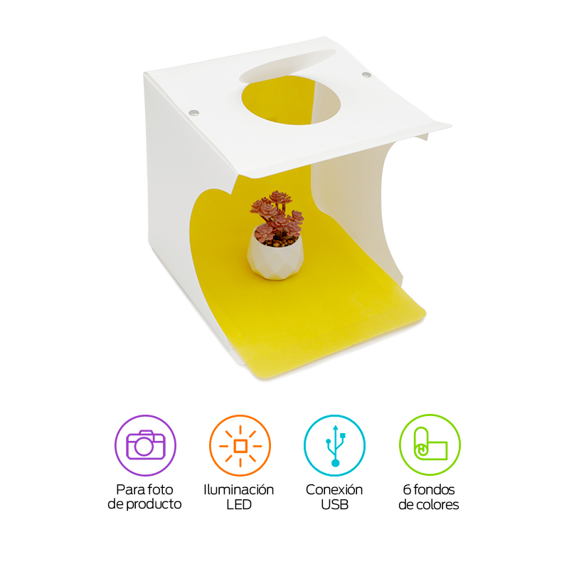 Caja de Luz LEDs para Fotografía Semiprofesional Redlemon