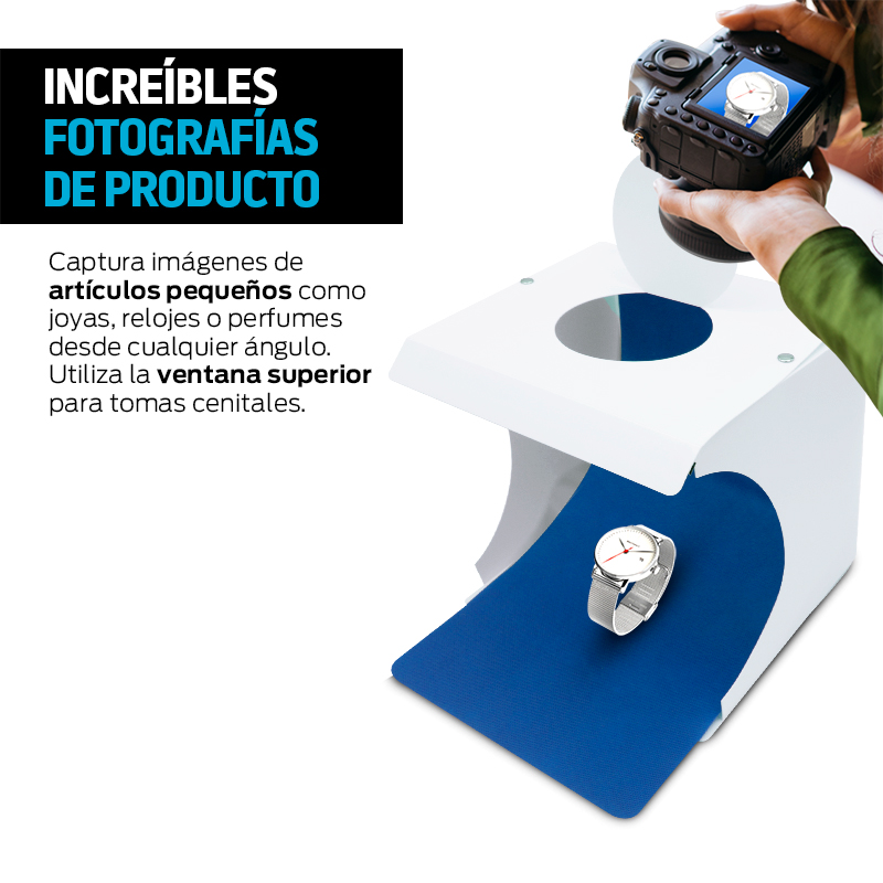 Caja de Luz LEDs para Fotografía Semiprofesional Redlemon