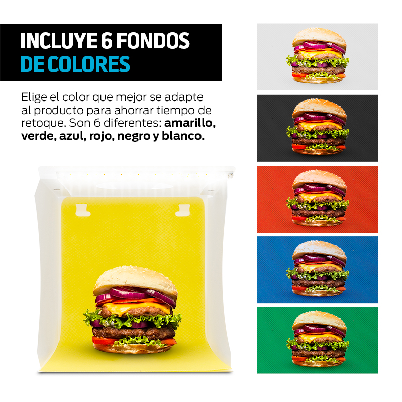 Caja de Luz LEDs para Fotografía Semiprofesional Redlemon