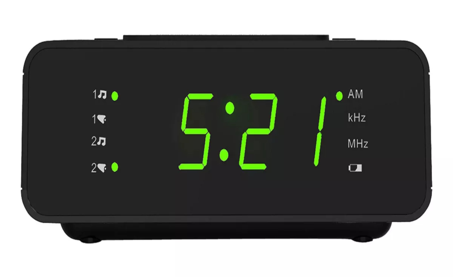 Las mejores ofertas en AM/FM Radio despertador Moderno Plástico Digital y  Radio Reloj