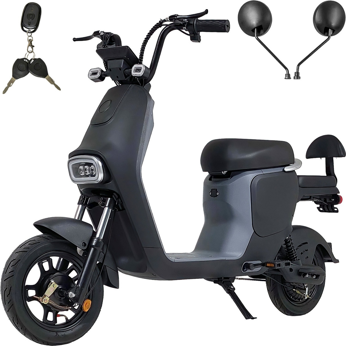 Bicicleta Electrica Scooter 35km/h Autonomia 100km Vel 12v