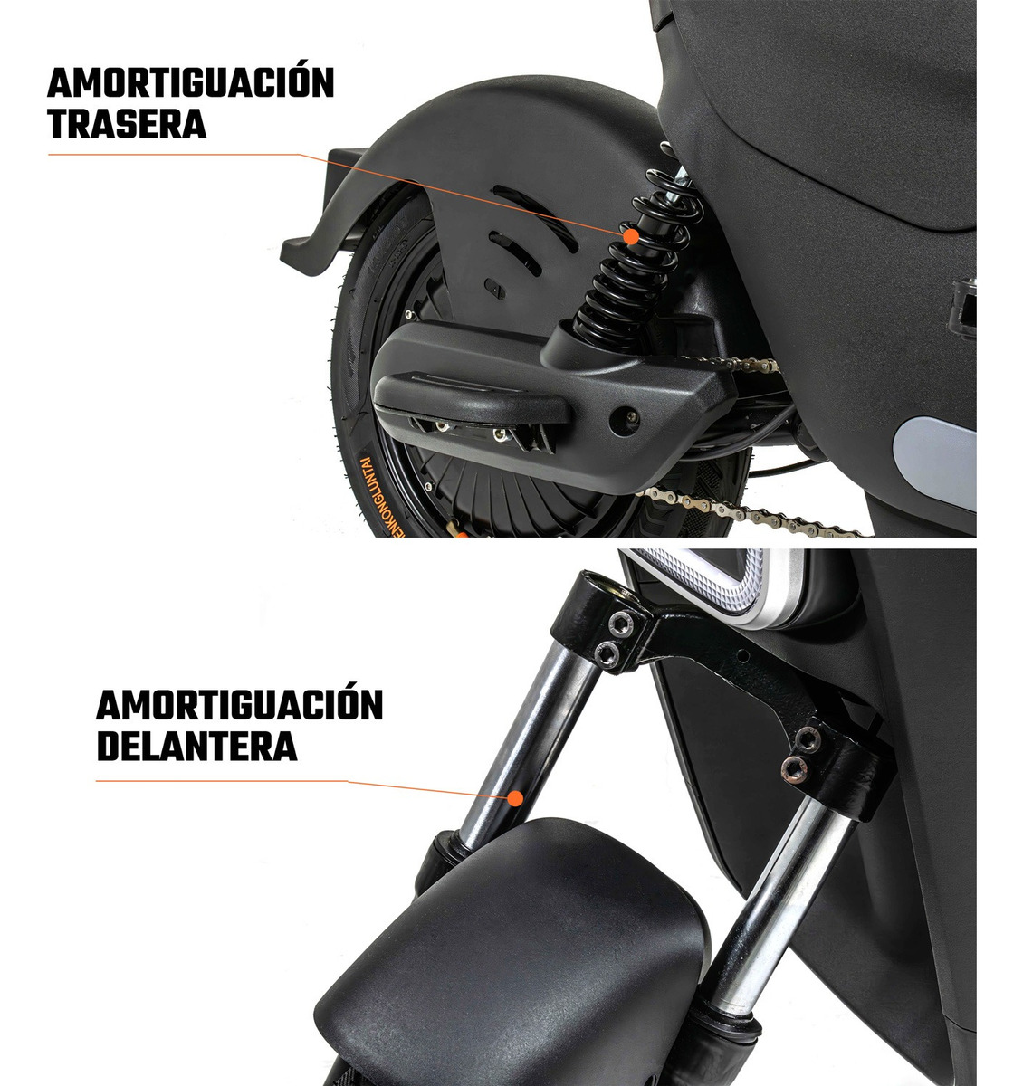 Bicicleta Electrica Scooter 35km/h Autonomia 100km 3 Vel 12v