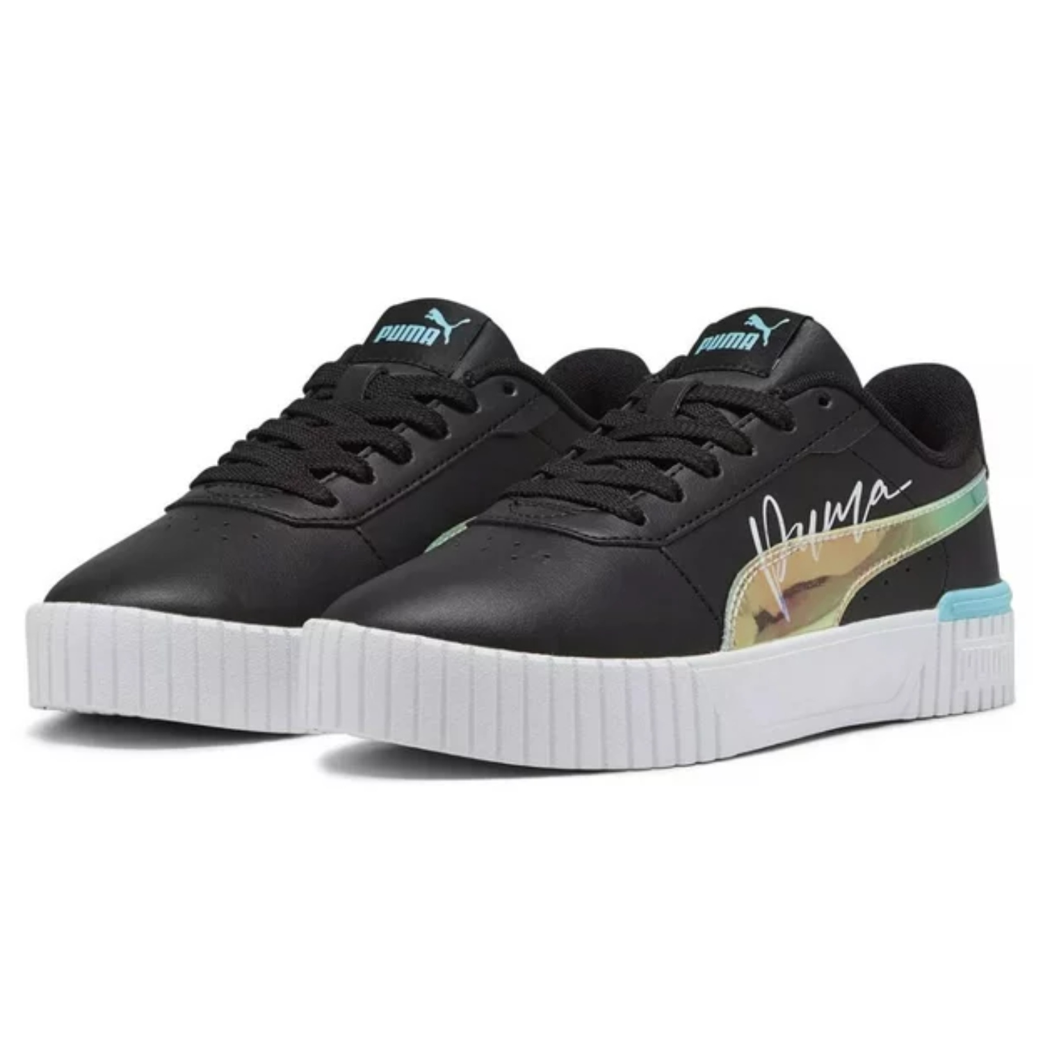 Tenis Casual Puma Carina 2.0 Crystal Wings Jr. negro 392654 02 mujer