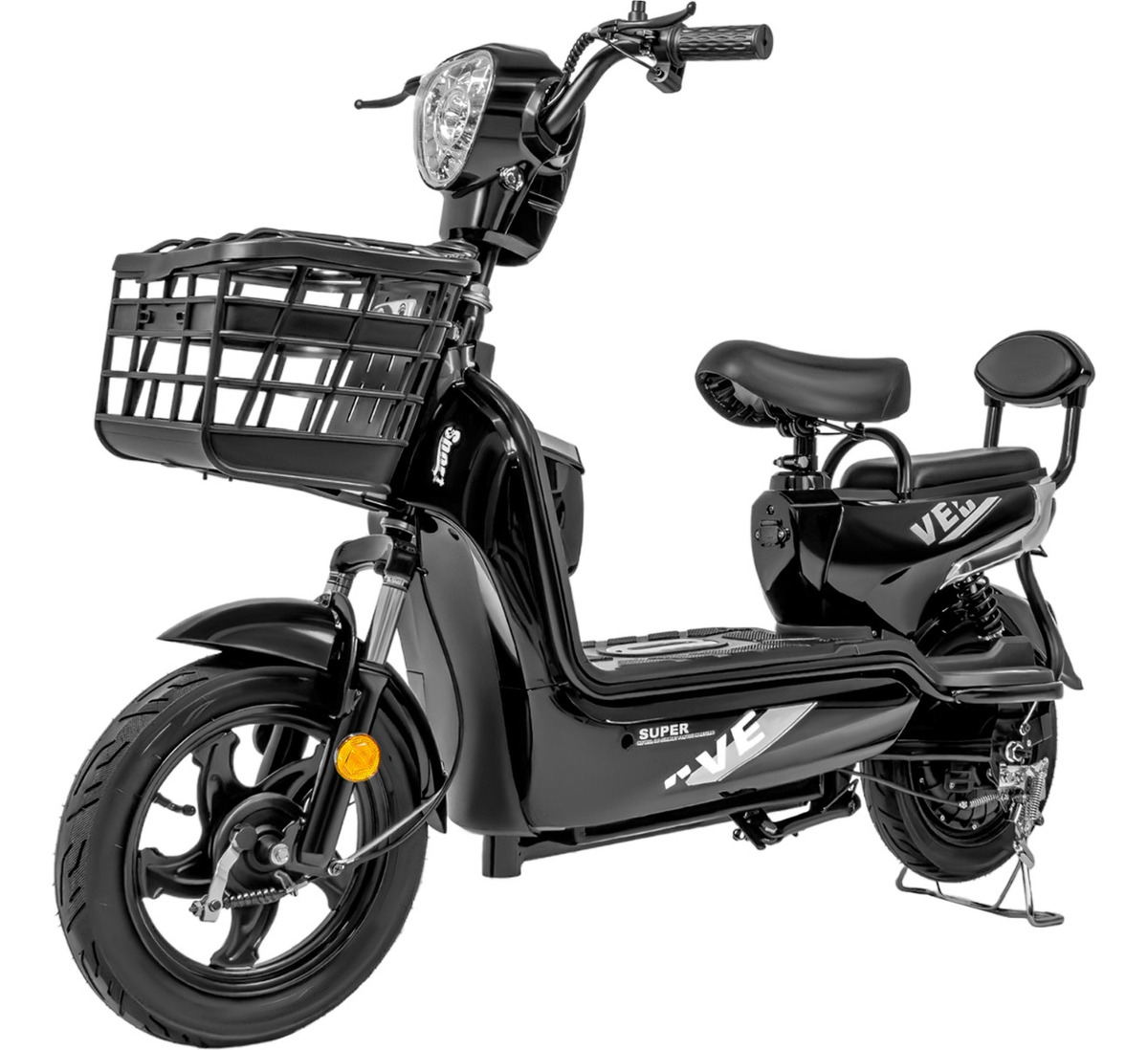 Bicicleta Electrica Scooter Autonomia 100km 35km/h 3 Vel 12v