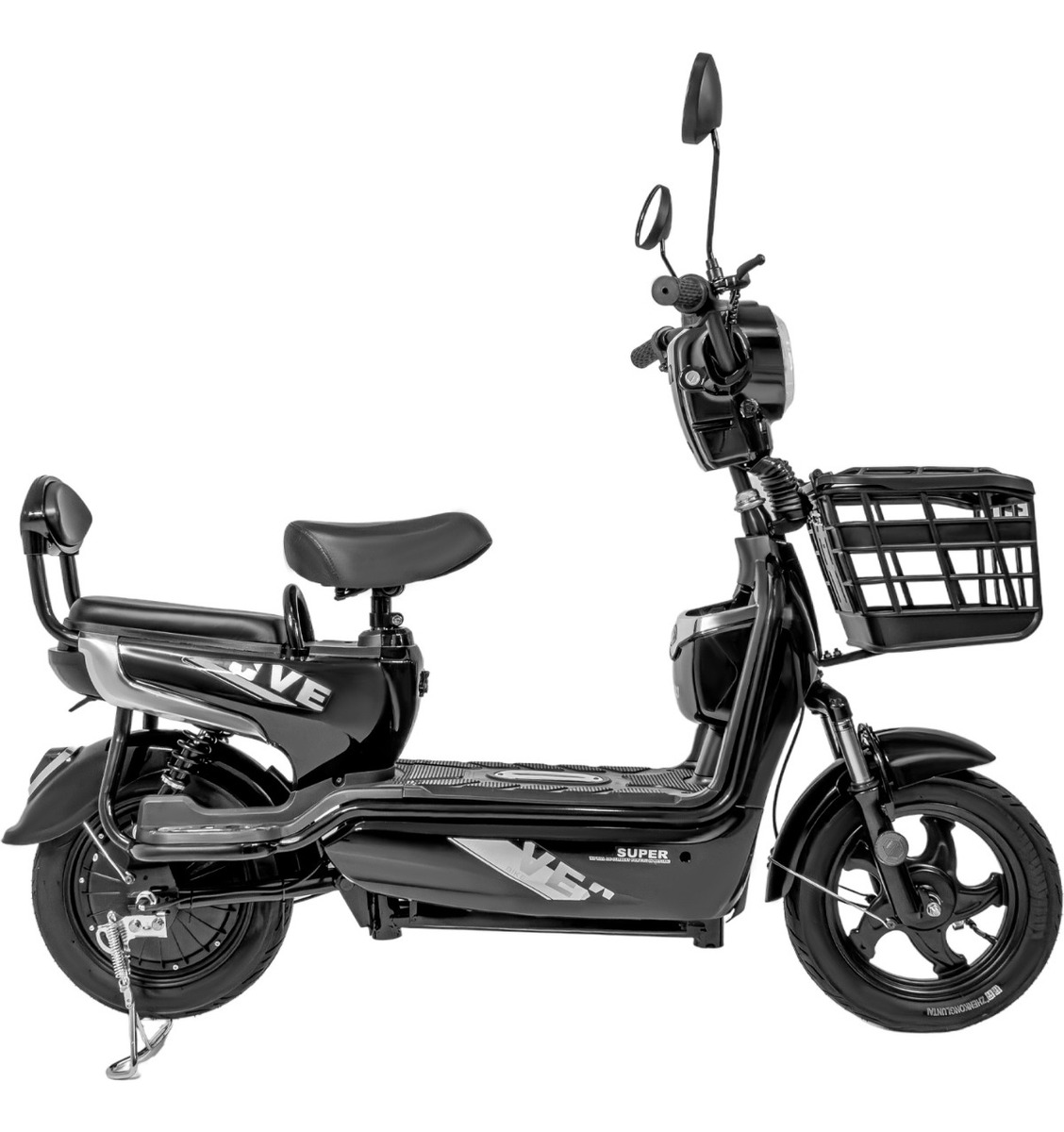 Bicicleta Electrica Scooter Autonomia 100km 35km/h 3 Vel 12v