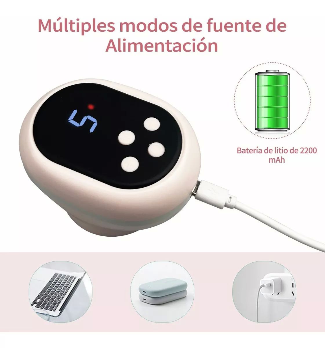 Extractor De Leche Eléctrico Portáti Inalambrico Lactancia