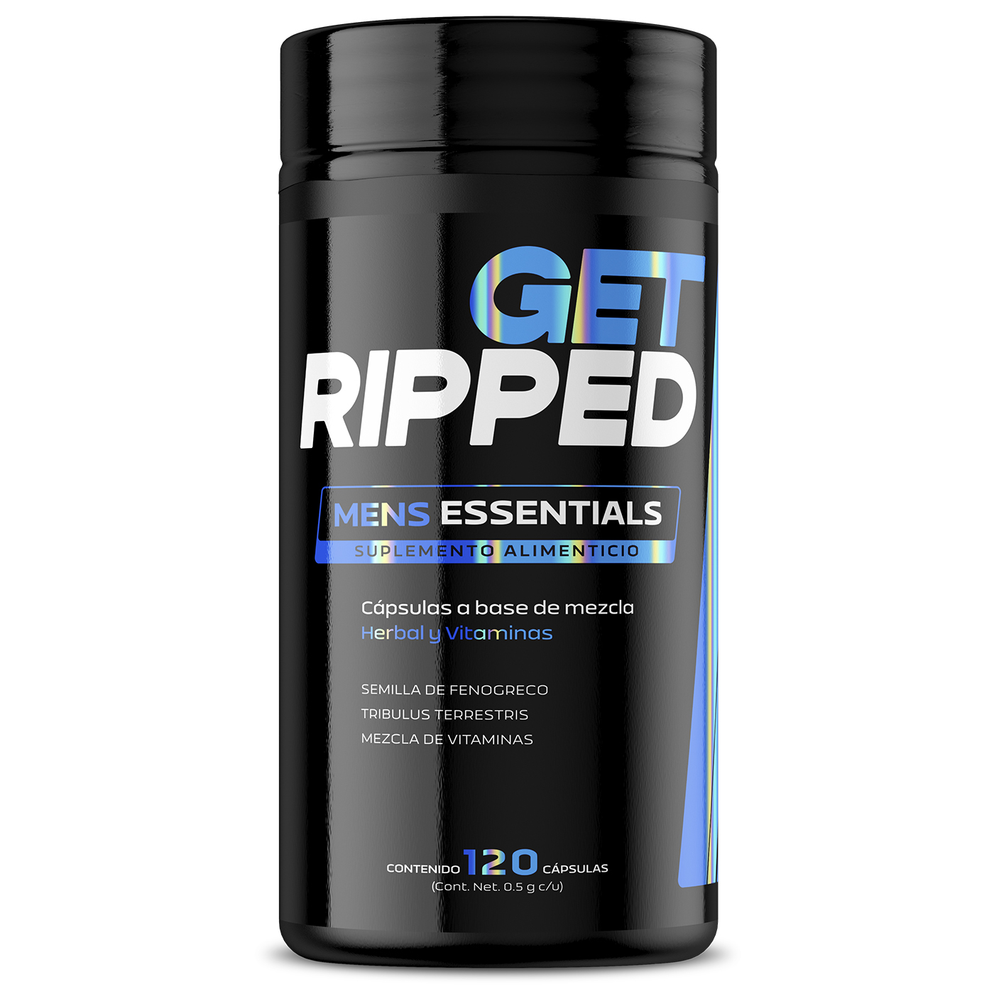 Vitaminas Para Hombre, Multivitamínico De 120caps. Mens Essentials Get Ripped
