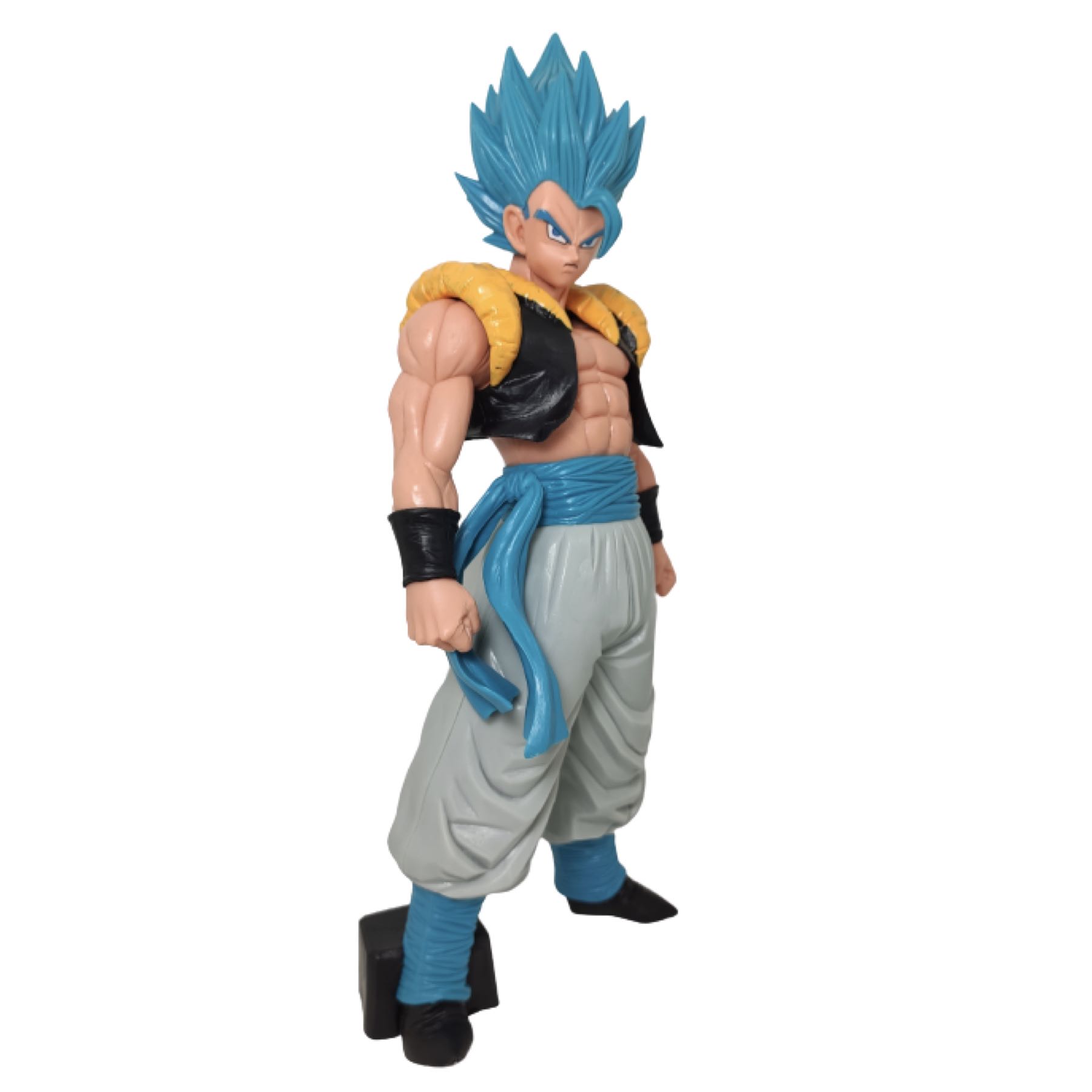 Figura Gogeta Vegeta Super Sayayin Blue Goku Juguete Dragon Ball Saiyajin Fusion Chaleco 32cm