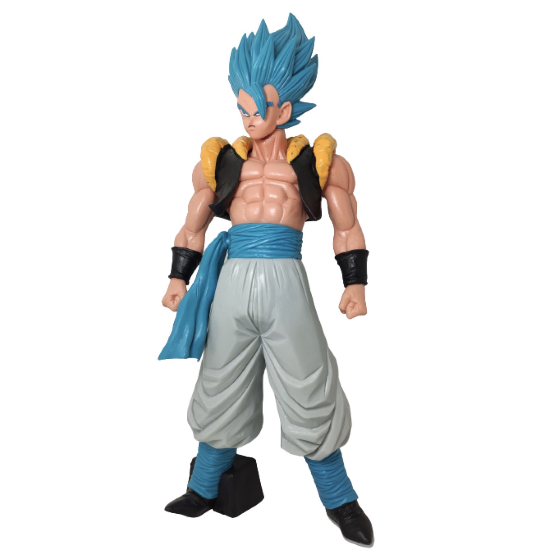 Figura Gogeta Vegeta Super Sayayin Blue Goku Juguete Dragon Ball Saiyajin Fusion Chaleco 32cm