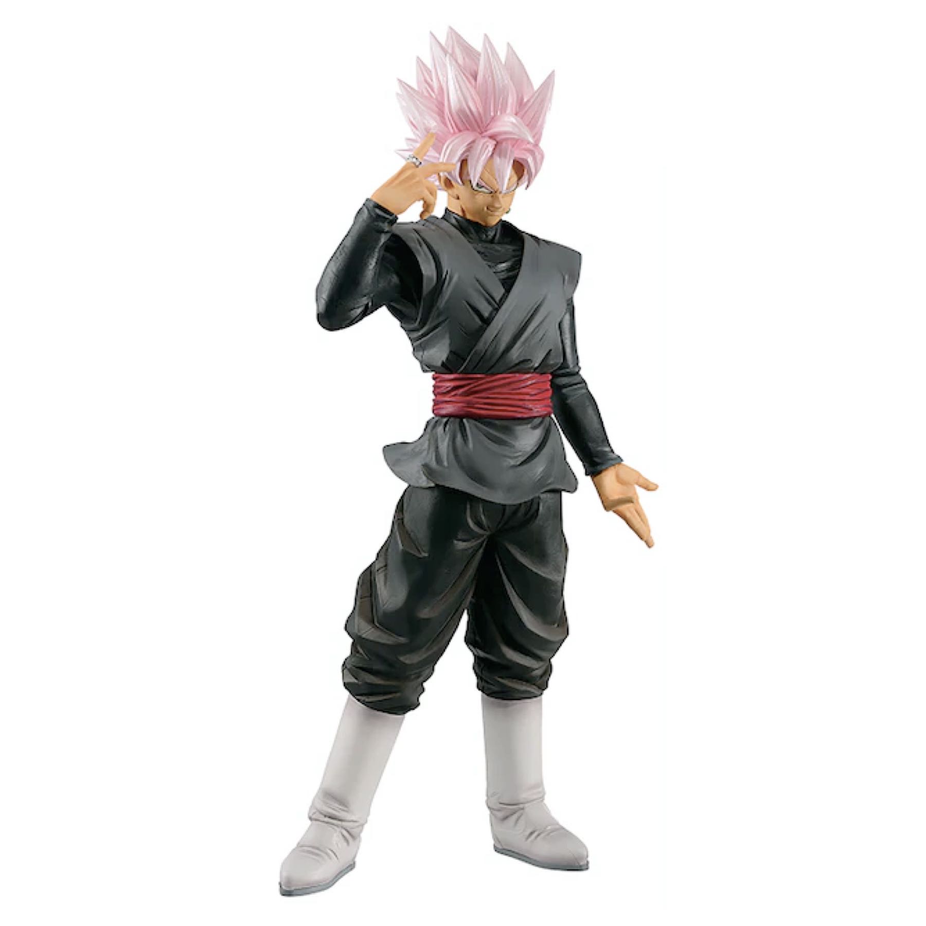 Figura Black Goku Super Sayayin Rose Juguete Dragon Ball Saiyajin Rosado Zamas Guerrero 32cm