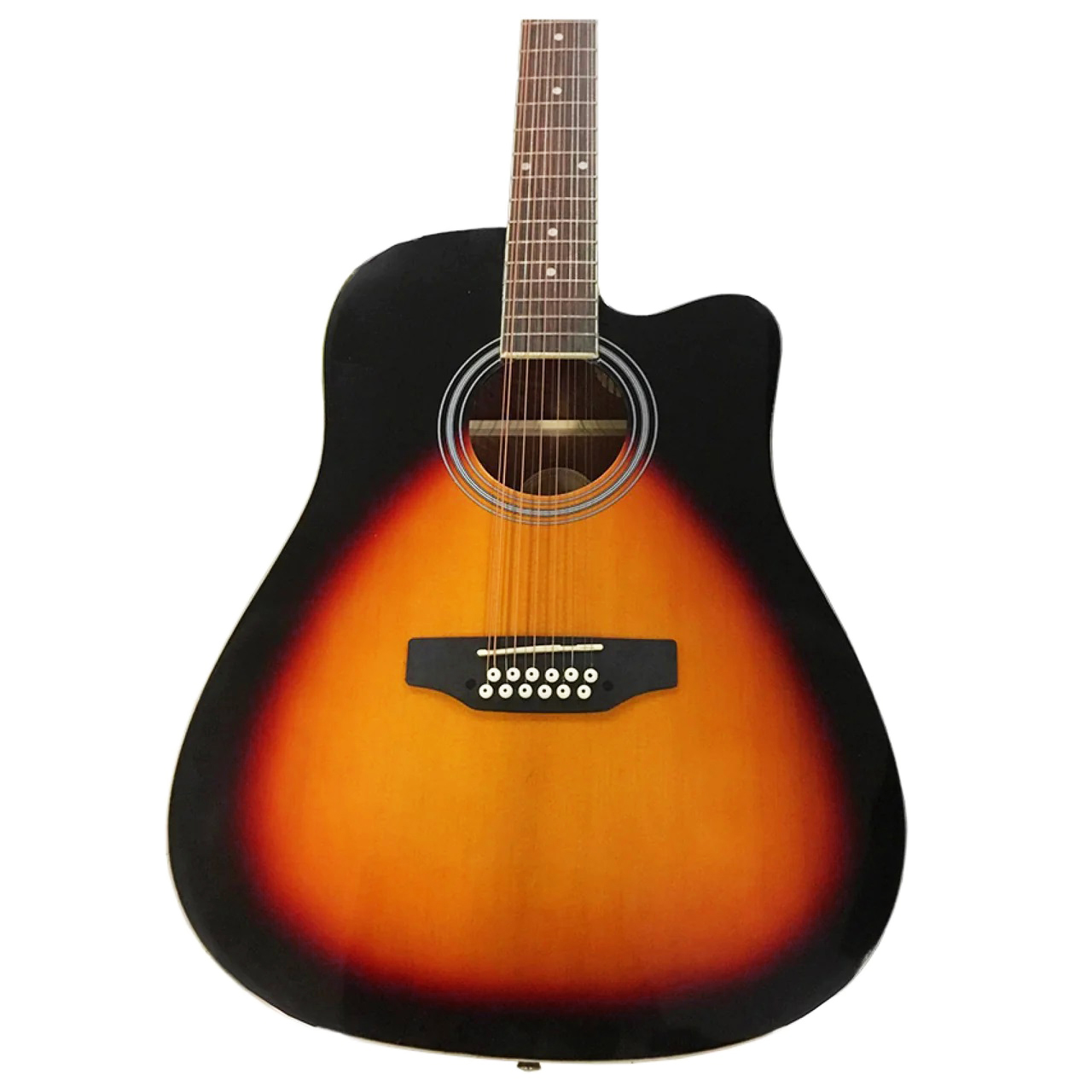 Docerola Electroacústica Segovia Texana Sombreada Brillante