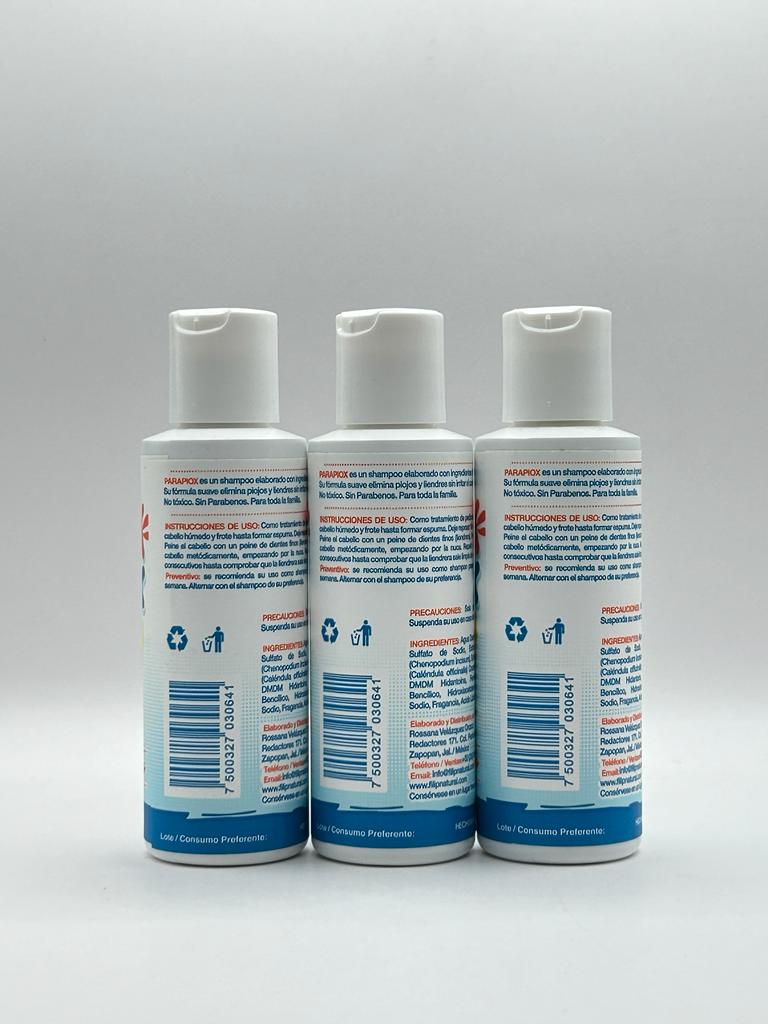 Parapiox Shampoo Anti Piojos Tratamiento Pediculosis Filip