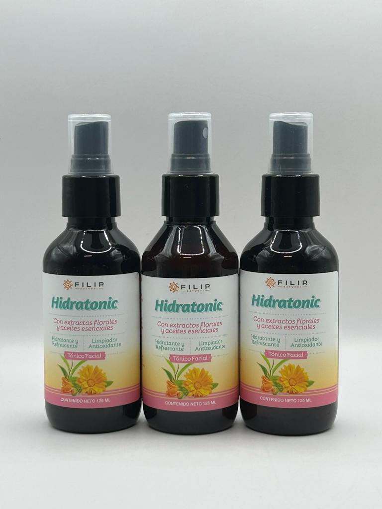 Hidratonic Tónico Facial Con Extractos Florales + 5 Activos
