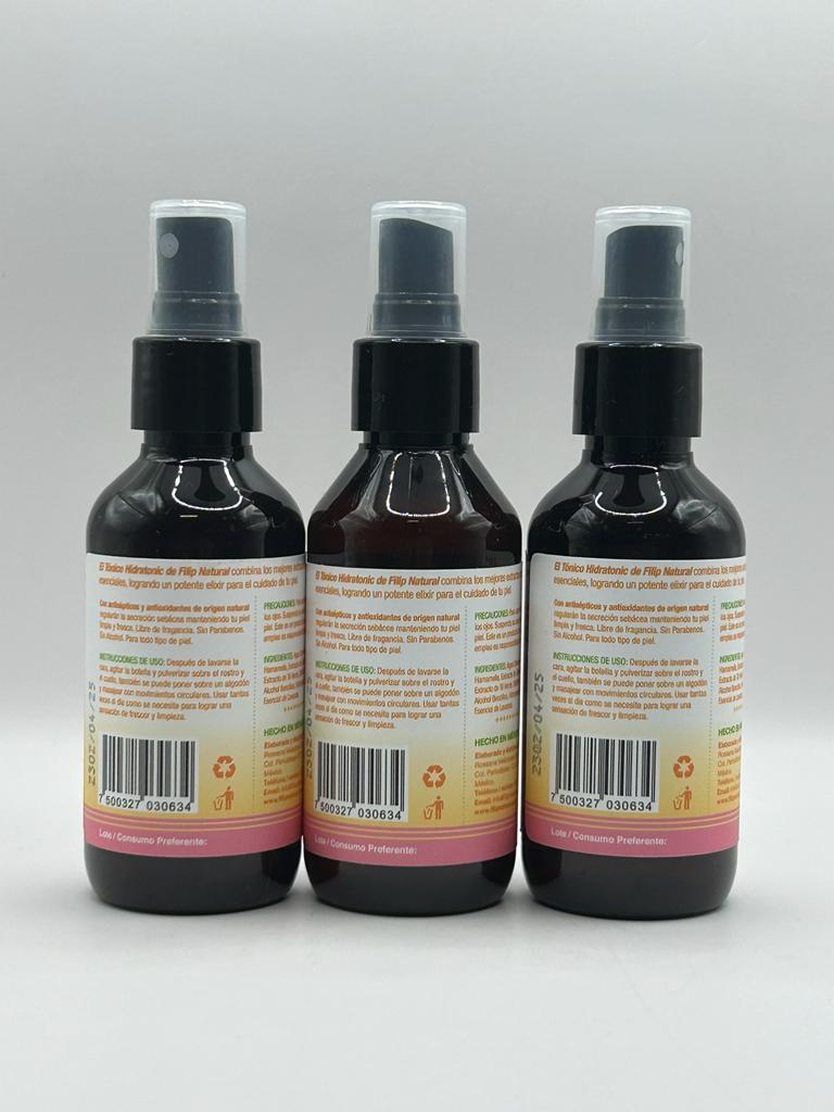 Hidratonic Tónico Facial Con Extractos Florales + 5 Activos