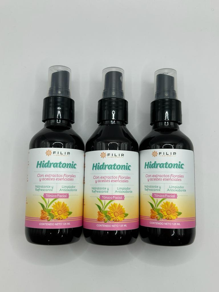Hidratonic Tónico Facial Con Extractos Florales + 5 Activos