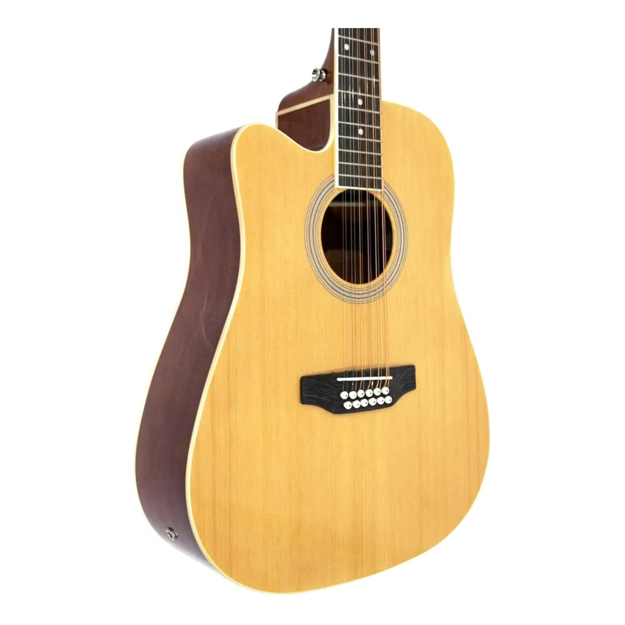 Docerola Zurda Electroacústica Segovia Texana Natural Brillante