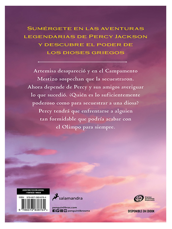 La Maldición Del Titán / Percy Jackson Y Los Dioses Del Olimpo / Vol. 3 Autor Riordan, Rick