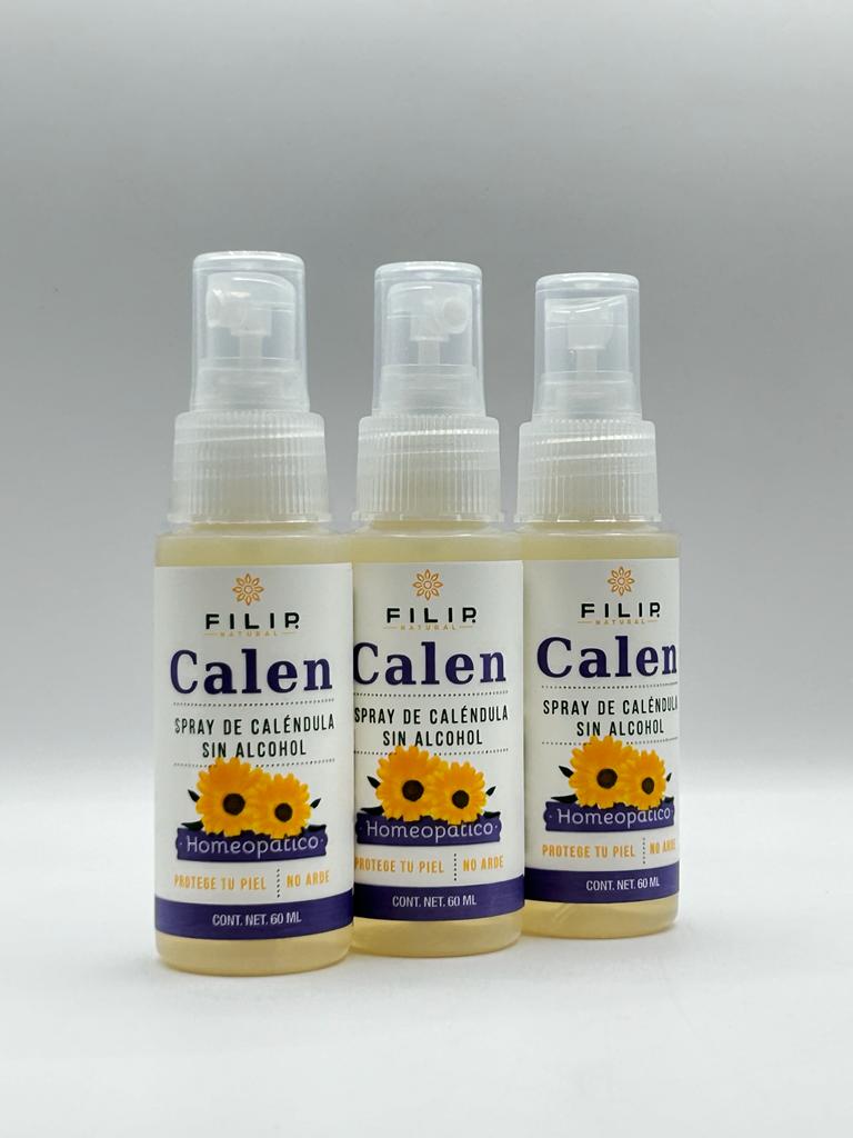 Spray De Caléndula Filip sin alcohol (3 piezas)