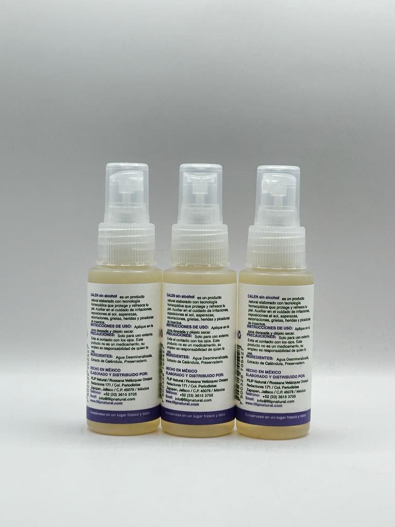 Spray De Caléndula Filip sin alcohol (3 piezas)