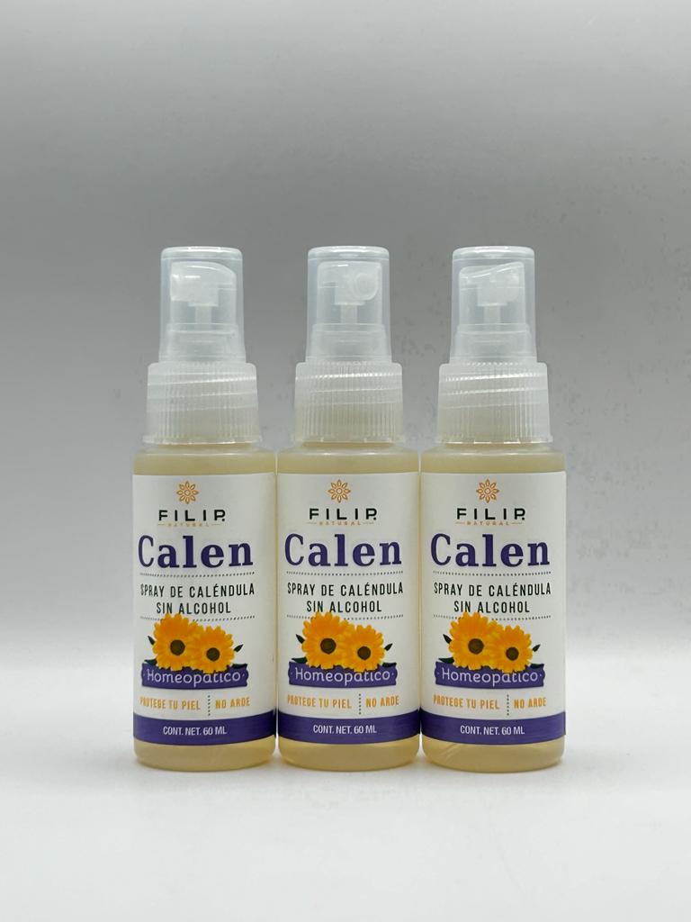 Spray De Caléndula Filip sin alcohol (3 piezas)