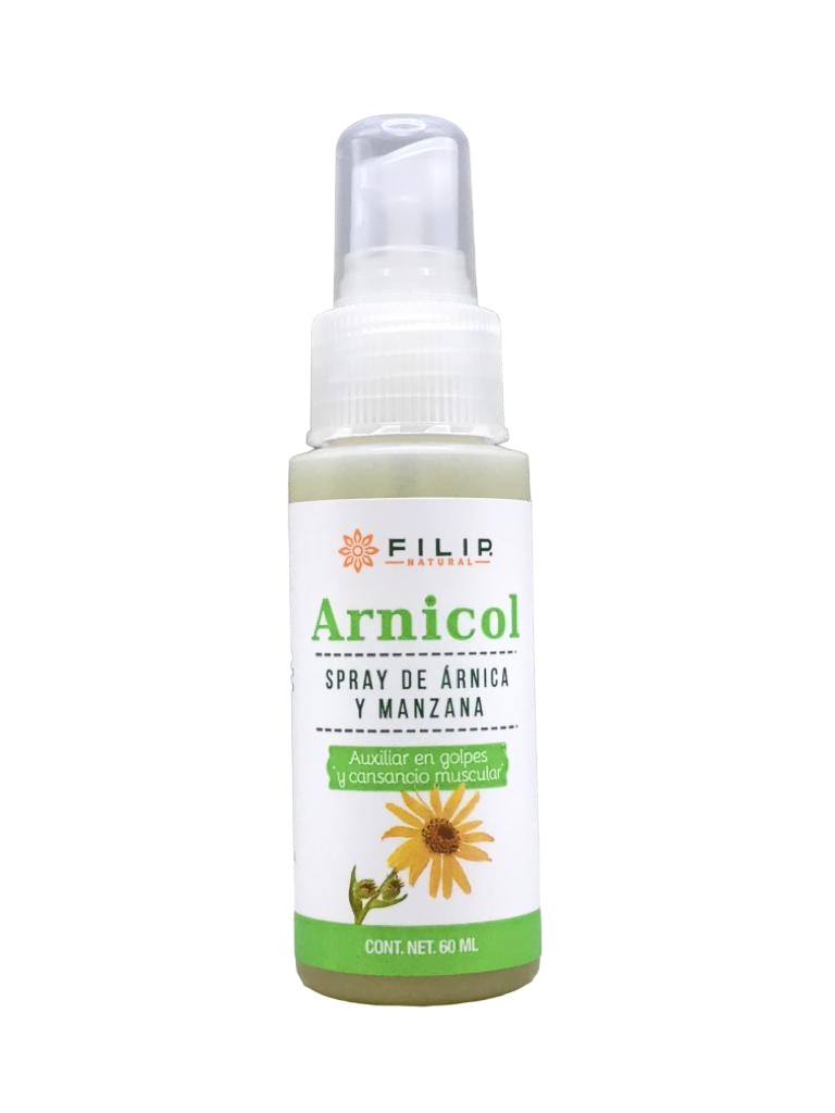 Arnicol - Spray Desinflamatorio De Árnica Y Manzana Filip (3 piezas)