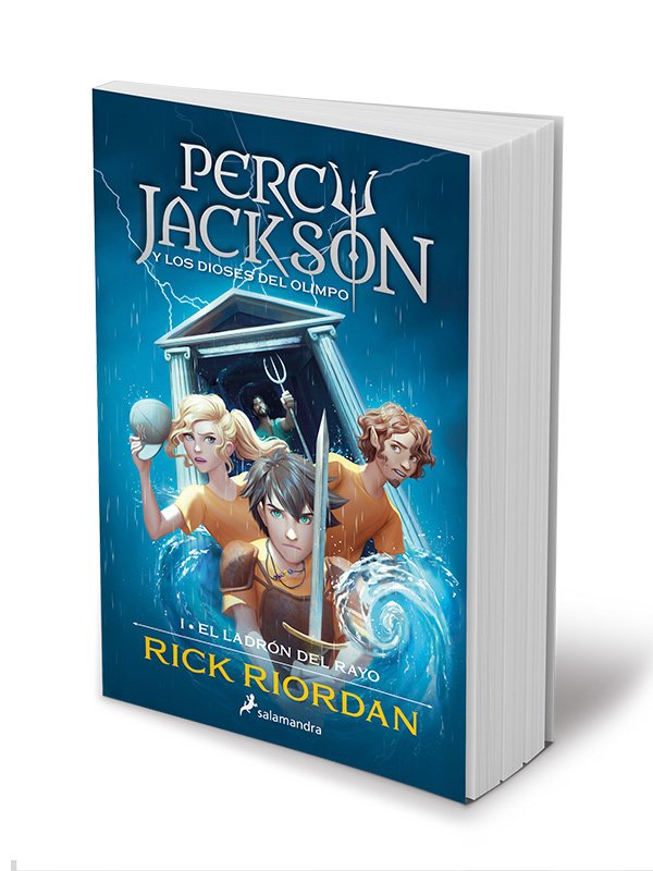 El Ladrón Del Rayo / Percy Jackson Y Los Dioses Del Olimpo / Vol. 1 Autor  Riordan, Rick