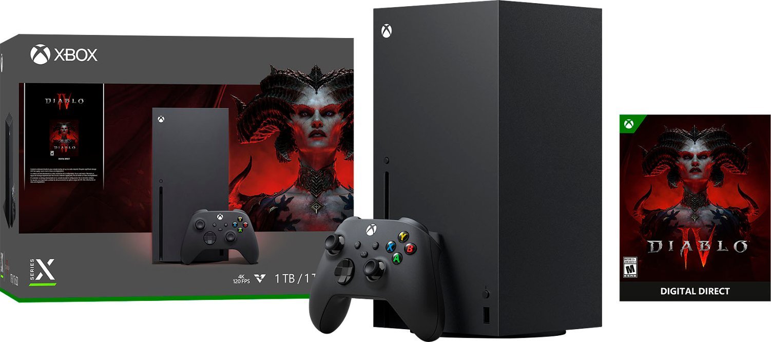 Microsoft Xbox Series X 1TB Diablo IV Bundle